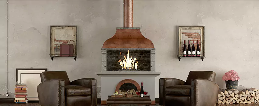 Thelin Hearth Products Providence Pellet Insert Fireplace Installation in Chickasha, OK