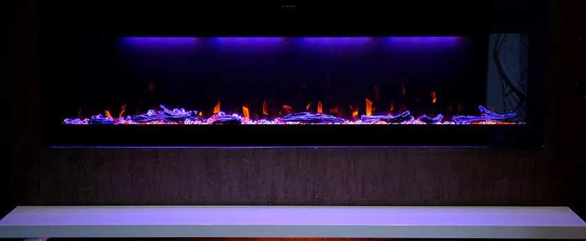 Dynamic Flame Color Fireplace Installation in Chickasha, OK